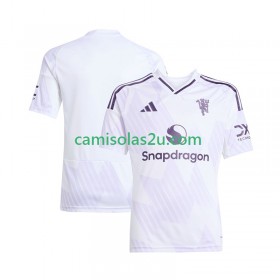 Camisolas de futebol Manchester United Equipamento Alternativa 2025/26 Manga Curta